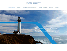 Tablet Screenshot of lexima.com.pl